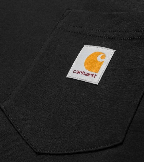 Carhartt WIP - L/S Pocket T-shirt Black