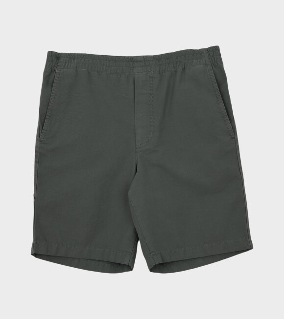 Norse Projects - Evald Canvas Work Shorts Moss Green