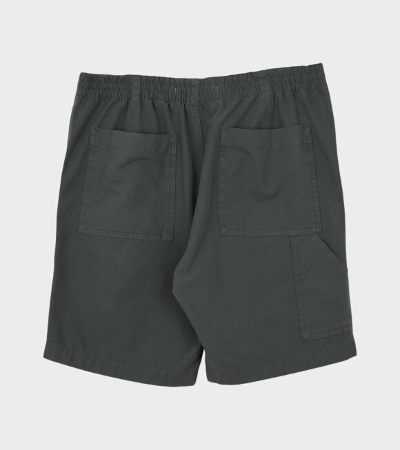 Norse Projects - Evald Canvas Work Shorts Moss Green