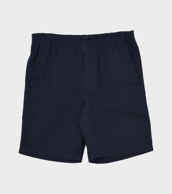 Norse Projects - Evald Canvas Work Shorts Navy
