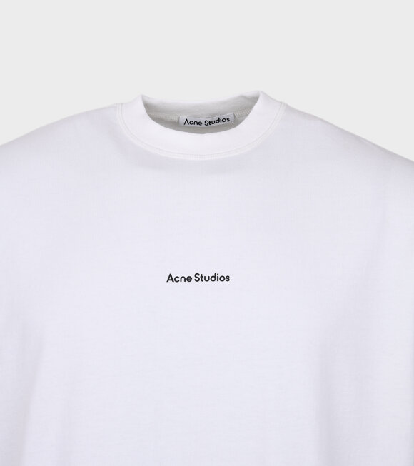 Acne Studios - Logo T-shirt Dress White 