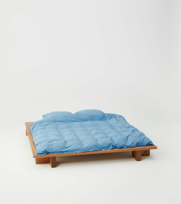 Tekla - Percale Pillow 60x63 Dove Blue