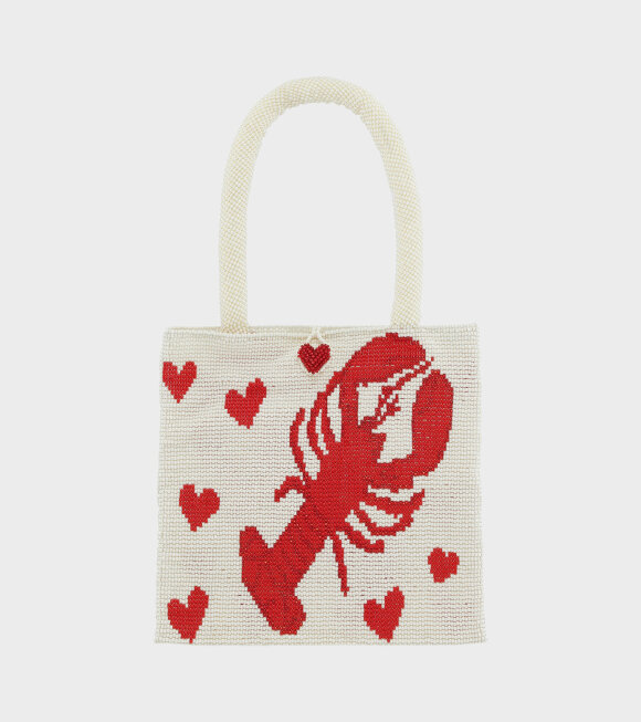 Pura Utz - Lobster Pouch White/Red