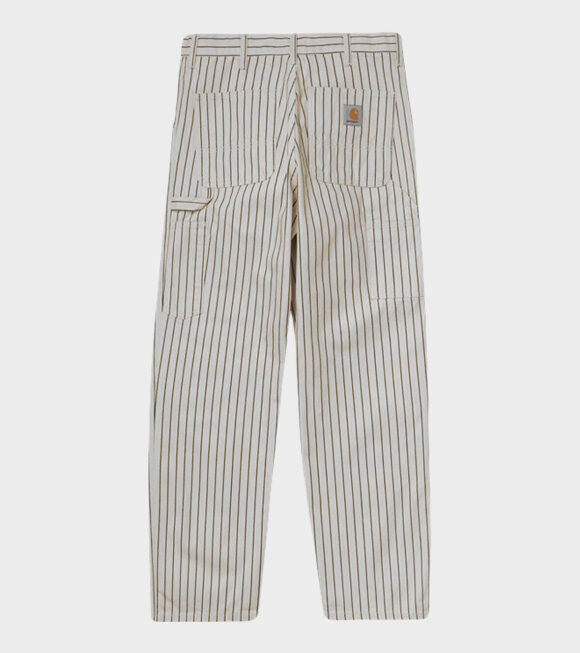 Carhartt WIP - M Trade Pants Hickory Stripe Wax/Black