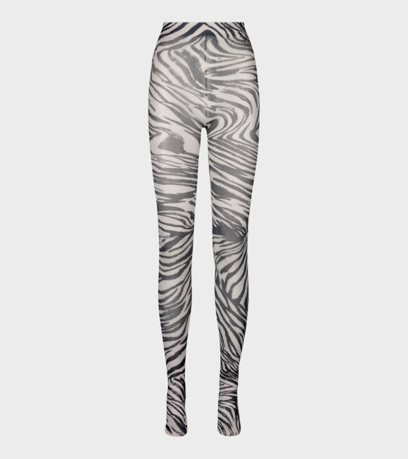 Stine Goya - Vero Stockings Zebra Black 