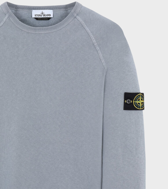 Stone Island - Washed Patch Sweatshirt Grey