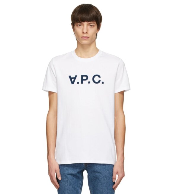 A.P.C - VPC T-shirt White/Navy