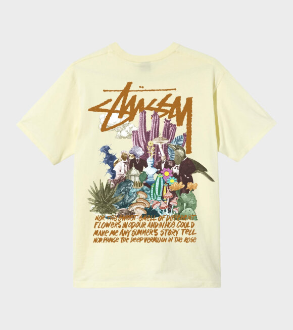 Stüssy - Psychedelic Tee Yellow 
