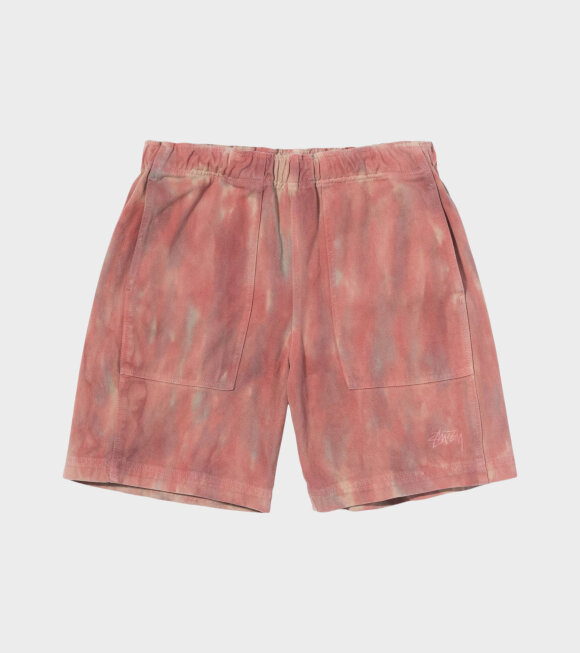 Stüssy - Dyed Easy Shorts Red