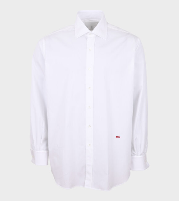 Maison Margiela - Oversized Poplin Shirt White