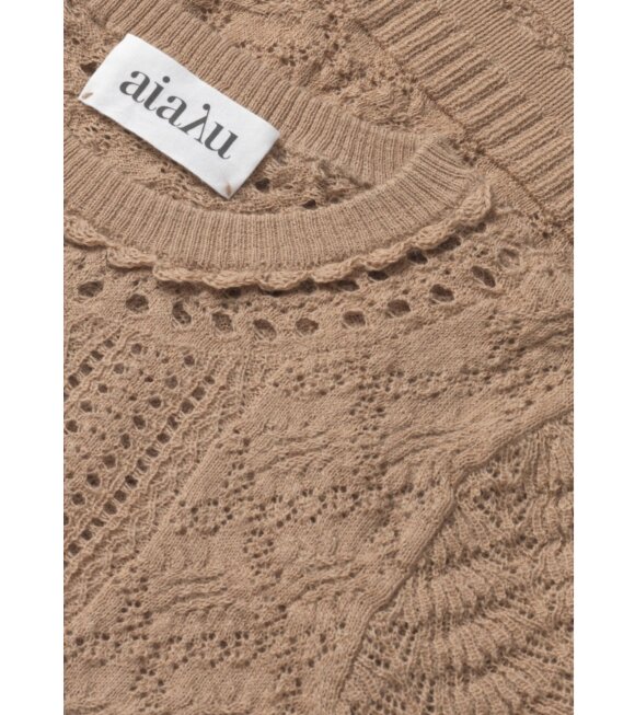 Aiayu - Bellerose Knit Blouse Brown 