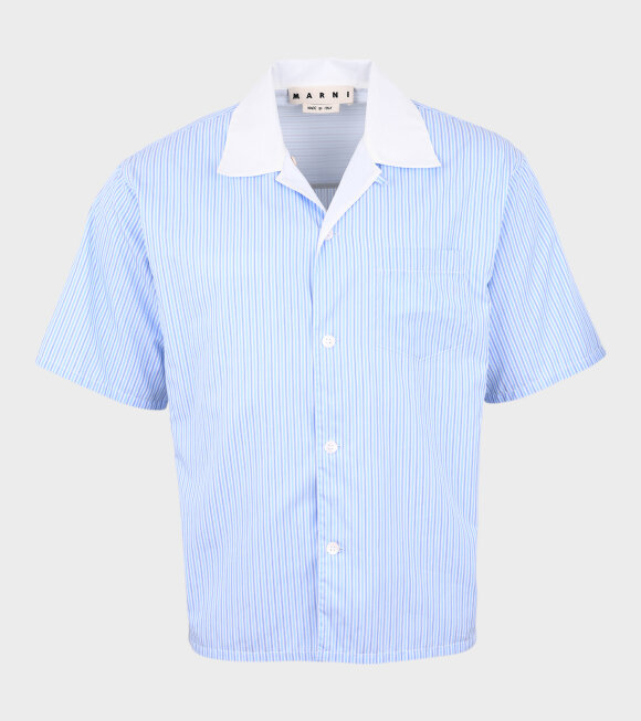 Marni - Striped SS Shirt Blue/White 