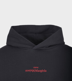 Maison Margiela - Logo Hoodie Black