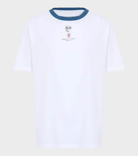 Maison Margiela - MM 1988 T-shirt White/Blue