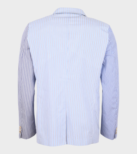 Comme des Garcons Shirt - Striped Blazer Blue/White