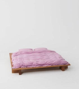 Tekla Percale Pillow Mallow Pink