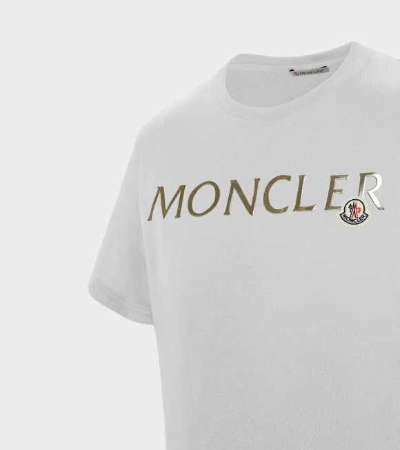 Moncler - Girocollo T-shirt White/Gold