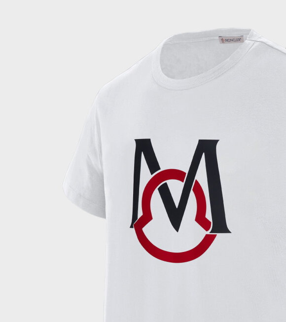 Moncler - Maglia Logo T-shirt White