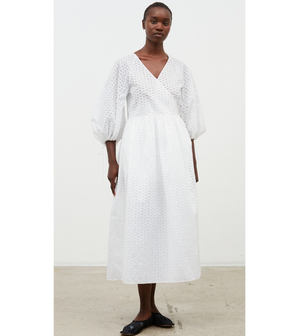 Adams - Cecilie Bahnsen Dress White