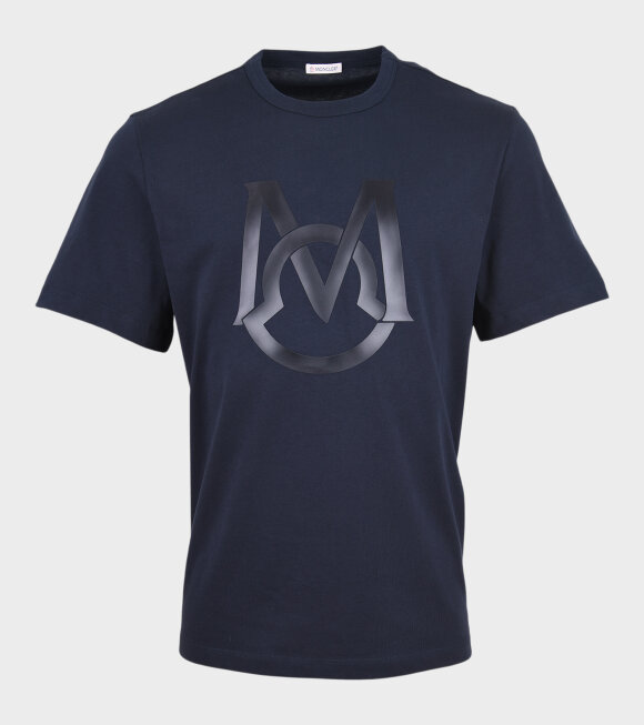 Moncler - Maglia Logo T-shirt Navy