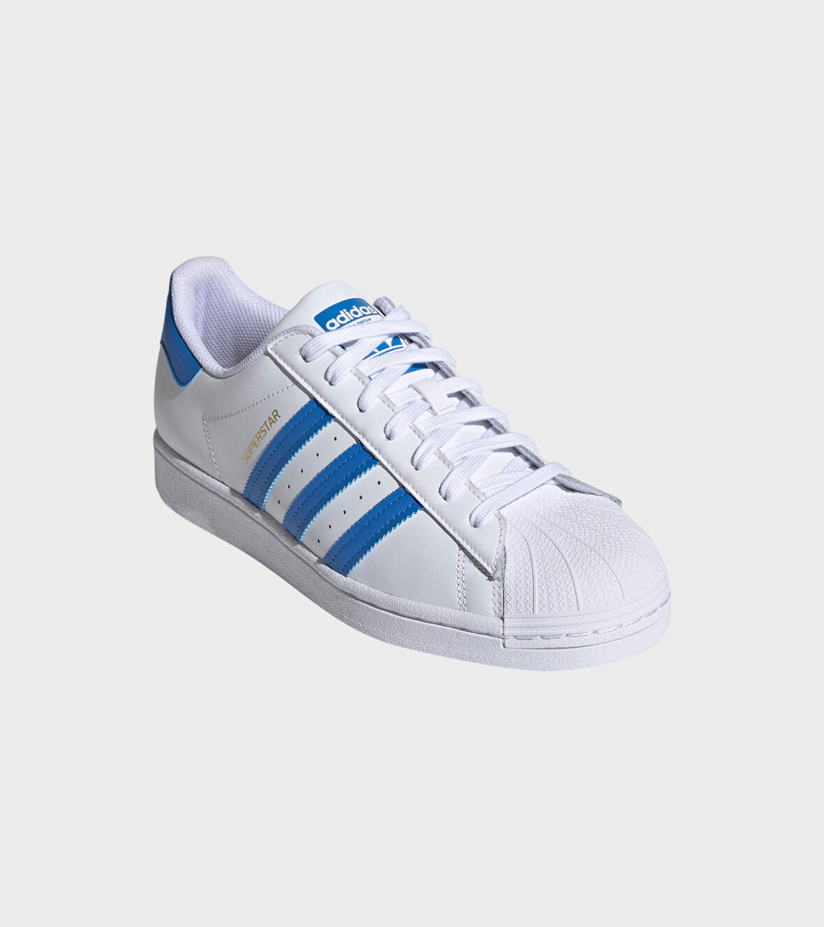 Monarch Formålet besværlige dr. Adams - Adidas Superstar White/Blue