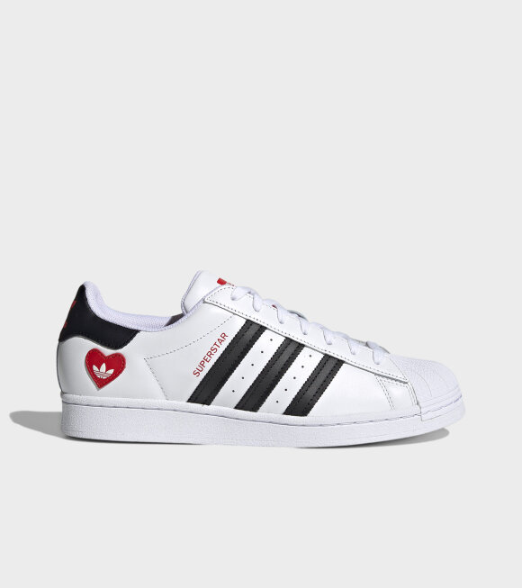 Adidas  - Superstar Love Heart White/Black