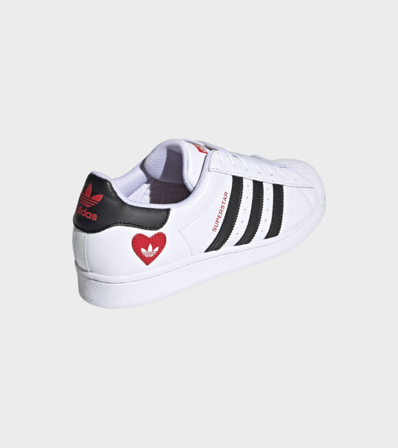 Adidas  - Superstar Love Heart White/Black