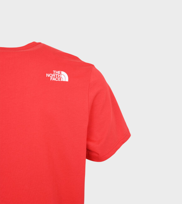 The North Face - M Standard SS Tee Red 
