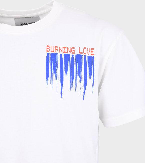 Henrik Vibskov - Burning Love T-Shirt White