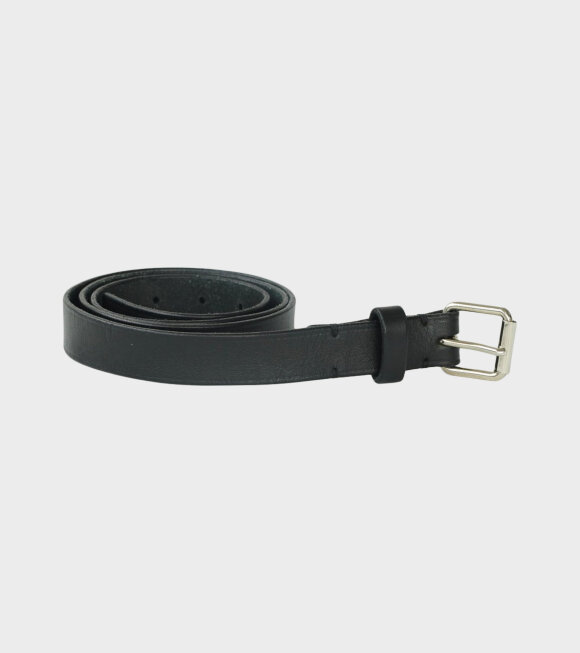 AF Agger - Tärnsjö Leather Belt Black