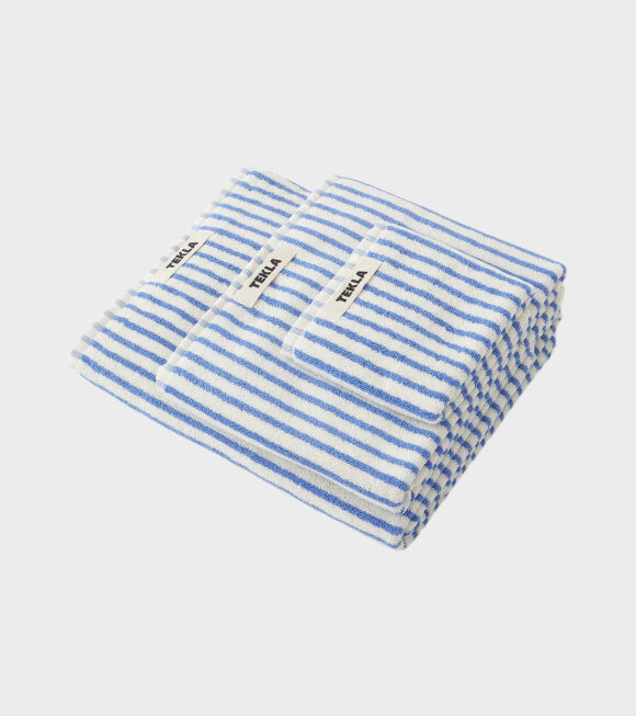Tekla - Guest Towel 30x50 Coastal Stripes
