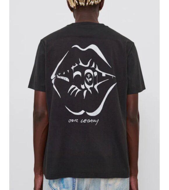 Our Legacy - Box T-shirt Air Kiss Black
