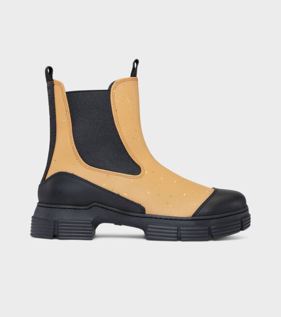 Ganni - Recycled Rubber Boots Chipmunk