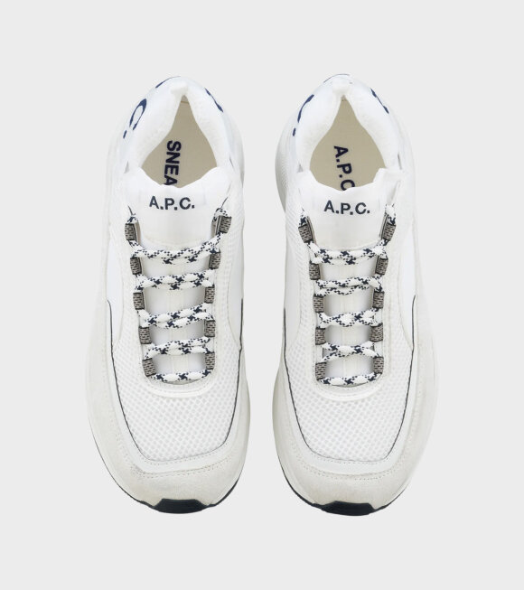 A.P.C - Run Around Sneakers White