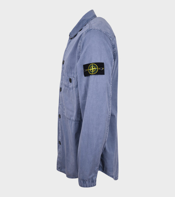 Stone Island - Overshirt Patch Jacket Blue