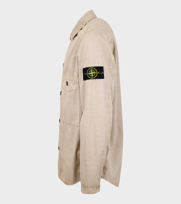 Stone Island - Overshirt Patch Jacket Beige