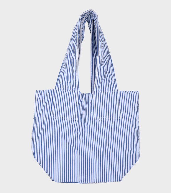 Kowtow - Junko Bag Stripe White/Blue