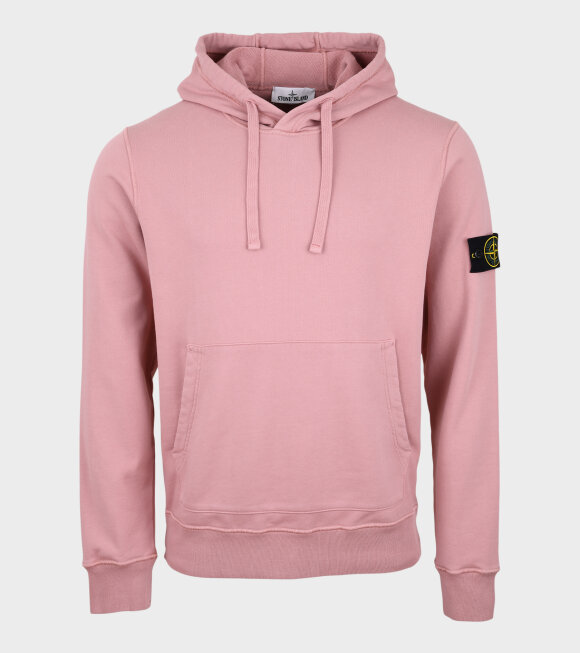 Stone Island - Patch Hoodie Pink