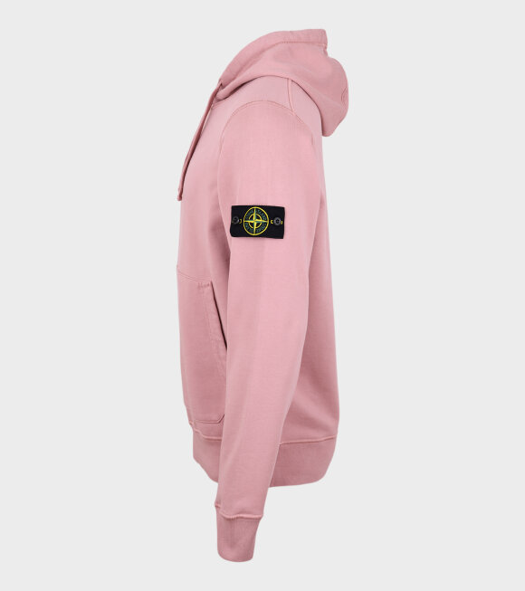 Stone Island - Patch Hoodie Pink
