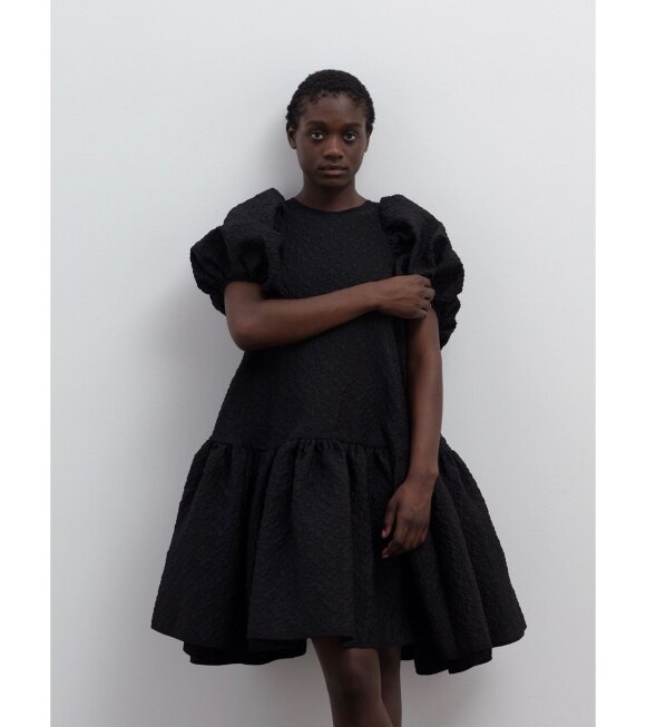 Cecilie Bahnsen - Alexa Dress Blossom Matelassé Black