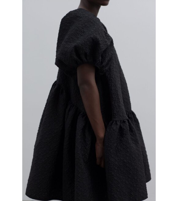 Cecilie Bahnsen - Alexa Dress Blossom Matelassé Black