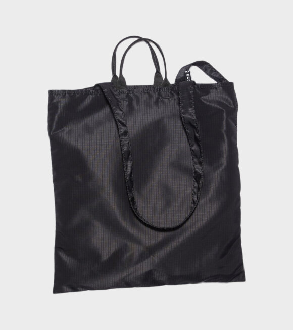 Acne Studios - Logo Plaque Tote Bag Black