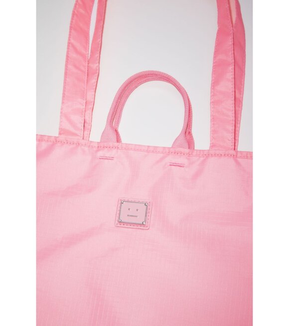 Acne Studios - Logo Plaque Tote Bag Pink