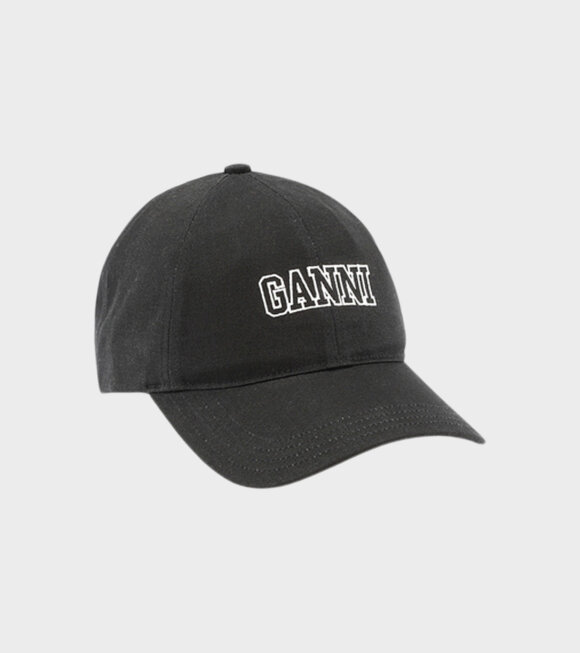 Ganni - Software Logo Cap Black 