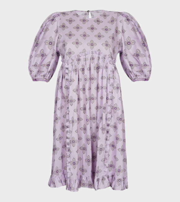 Malie - Chine Dress Lilac Handblock
