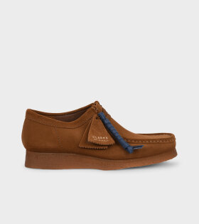 Clarks - Wallabee Shoes Cola 