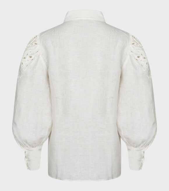 Malie - Prairie Shirt Crisp White