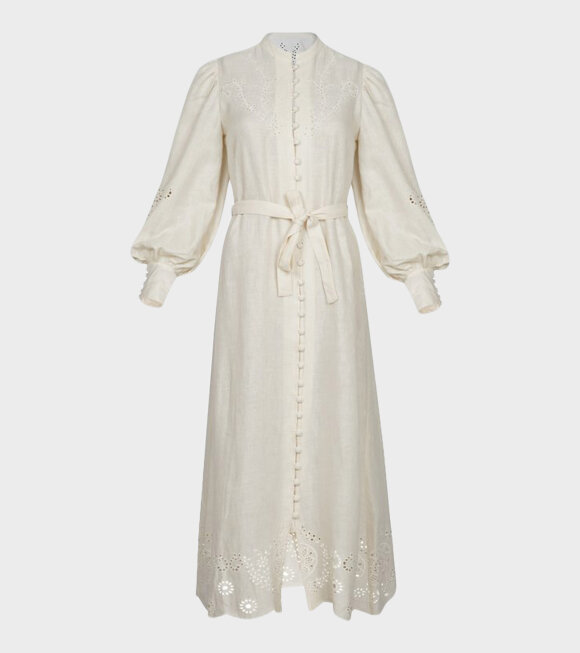 Malie - Phony Dress Cream White 