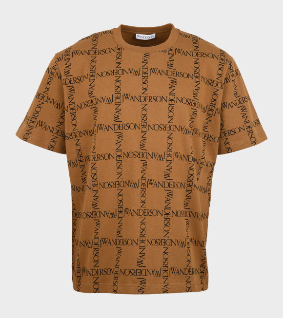 JW Anderson - Oversize T-shirt Tobacco 