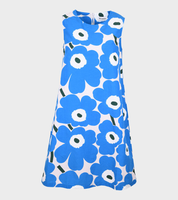 Marimekko - Laineet Pieni Unikko 2 Dress Blue